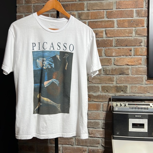 Tops - Pablo Picasso The Old Guitarist Tee